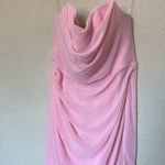 House Of CB  Adrienne Pink Quartz Strapless Gown‎ NWOT size L A-C Photo 13