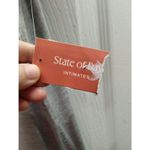 State of Day Intimates NWT Size XL Gray Button Photo 3