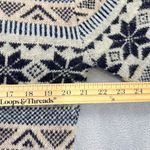 Vtg. Richmond 100% Wool Blue Gray Snowflake Pattern Sweater Womens Large Classic Photo 7