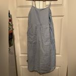 Urban Outfitters  Melanie Linen Babydoll Midi Dress size M Photo 5
