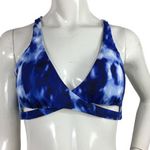 Lucky Brand  Tie Dye Crossover Strappy Bikini Top Size M Photo 0