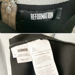 Reformation  Dress size M Silver metallic Micro Mini Bodycon Photo 4