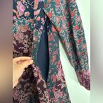 CAbi  Festive Maxi Dress in Retro Flower Multi-colored #3675 Photo 4