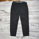 Rag and Bone  Black Raw Hem Straight Leg Crop Pants 24 Photo 2