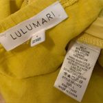Lulumari LulúMari Off the shoulder puff sleeve mustard yellow top size L Photo 9