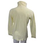 Benger Women's Yellow Long Sleeve 1/4 Zip High Neck Sweatshirt Sweater Top Sz 6 Photo 1