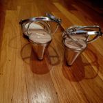 Nina Silver Neona Embellished Wedge Strappy sandal sz 7 Photo 3