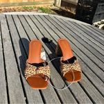 Universal Threads Nwt Women's Aaliyah Raffia Strappy Knot Sandal Heels - Universal Thread size 6 Photo 1