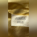 Anthropologie Yellow Strapless Embroidered Dress Photo 10