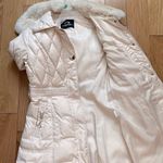 Winter down women’s coat with removable real fur, size S Photo 5