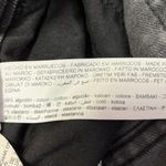 Massimo Dutti  Black Washed High Rise Denim Stretch Straight Leg Jeans Size 6 Photo 4