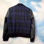 J.Crew  wool + faux leather jacket Photo 2