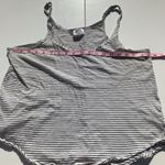 ZARA ❤️ trafaluc white with black strips tank top Photo 2