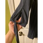 No Boundaries Boho style Tunic Top with tie sleeves ruffle bottom size XL Photo 3