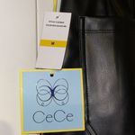 CeCe  Faux Leather Cropped Wide Leg Pants Photo 7