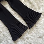 Madewell Blouse Pleated Flare-Sleeve Top Semisheer Black XXS NWT New Photo 9