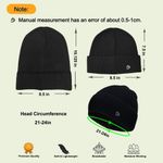 Warm Winter Bamboo Beanie Hat Skull Cap Men Women Photo 1