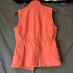 IZOD  Coral Orange Vest Size Medium Photo 3