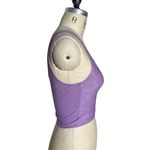 Outdoor Voices  CloudKnit Cropped Tank Top  in Purple Size Small Photo 1