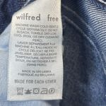 Aritzia Wilfred Free Wide Leg Jeans Women’s 00 Blue Denim Cotton Photo 8