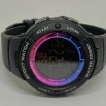 FMD women digital sport watch 40mm case black color water resistant running Photo 0