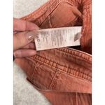 Anthropologie  Orange Rust Carpenter Pant 26 striped pattern Photo 3
