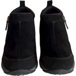 Easy Spirit Black Leather Suede Evony Ankle Booties 7 Women’s Boots Comfort Shoe Photo 2