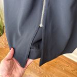 St. John Collection  Zip Front Marocain‎ Crepe Dress Black Size 4 MSRP $1,295 Photo 7