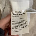 Acne Studios Linen Boxy Minimalist Blazer Womens Size 36 or US 6 Photo 13