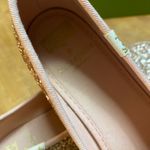 Keds for Kate Spade Pink and Gold Glitter Shoes 7.5 M Photo 2