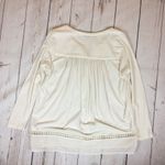 Lucky Brand Ivory Blouse Size M Photo 5
