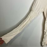 XCVI XCVl off white long sleeve top women’s size small casual neutral boho feminine Photo 2