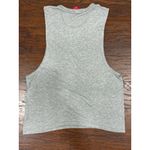 Nike The Tee Shirt Mens S White/Gray Tank Top Sleeveless Muscle Tank Logo Swoosh Photo 1