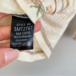 POL  Floral Patchwork Crochet Accent Oversized Long Sleeve Top Size M Photo 8