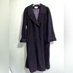 Vintage Cashmere Elegant John Weitz Black Double Photo 1