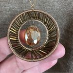 Velvet Tees Velvet Faceted Bead Wire Long Necklace & Earring Set NEW Photo 1