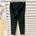 Saks 5th Avenue Saks Fifth Avenue Houndstooth High Rise Skinny Trouser Pants Black Women Size M Photo 3