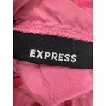 EXPRESS  Lingerie Slip Dress‎ Pink Lace Trim Sleeveless Mini Chemise Photo 2