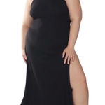 Savage X Fenty Rib Essentials Maxi Slip Black Caviar Sz XL Photo 0