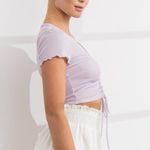 PaperMoon EVELYN FRONT STRING CROP TOP Photo 12