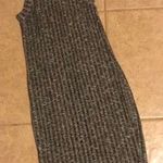 Solemio Juniors grey body con maxi dress size Large Photo 1