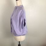 Anthropologie Rambuteau tie neck surplus V-neck sweater M Photo 3