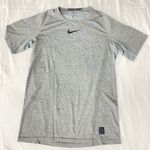 Nike Gray Dri-Fit Fitted Shirt Photo 1