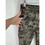 Cambio‎ Toile Safari Pants 29 Inch Waist Gray And Black Leopard Photo 3