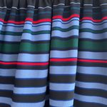 ZARA  Woman Striped Pleated Knee Length Skirt, Small, NWT, Black/Blue/Red/Green Photo 15