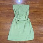 Mint Green Satin Mini Dress Size L Photo 1