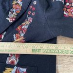 Anthropologie  Maeve Floral Embroidered Bohemian Folkloric Blazer Jacket Size 8 Photo 5