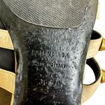 Balenciaga  Beige Leather Arena Giant Studded Flat Slides Size 36.5 Photo 6