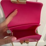 Deluxity Mini Pink Jelly Purse With Gold Chain Y2K Photo 5