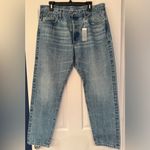 Outerknown  Generation Slim Selvedge Vista Blue Women’s Cotton Jeans Size 31 Photo 3